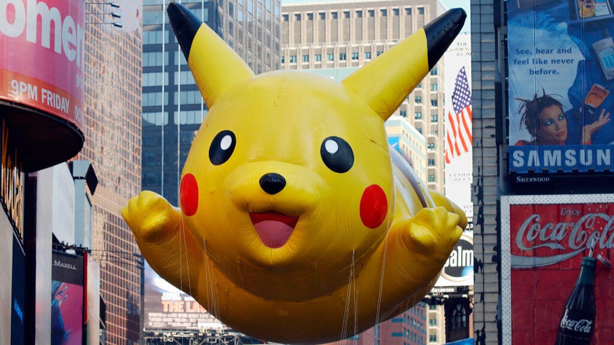 pikachu pokemon balloon parade gettyimages 51709297