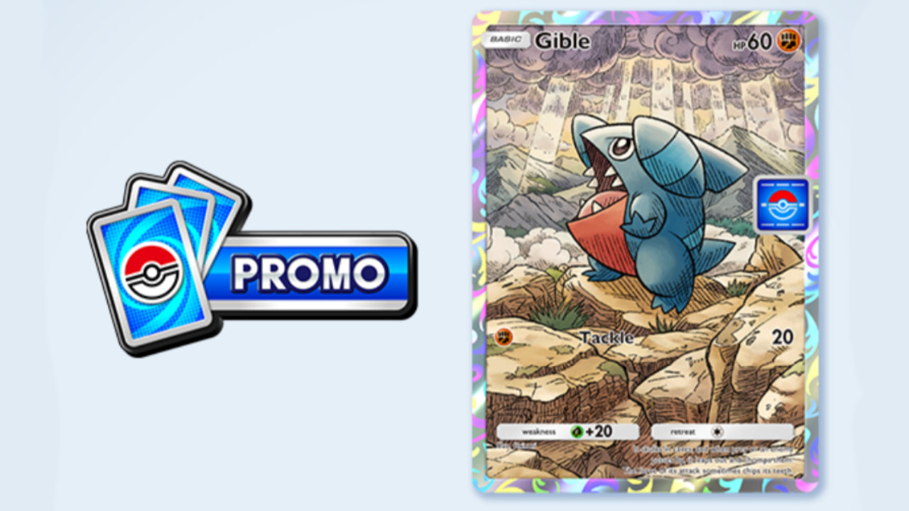 pokemon tcg pocket gible promo