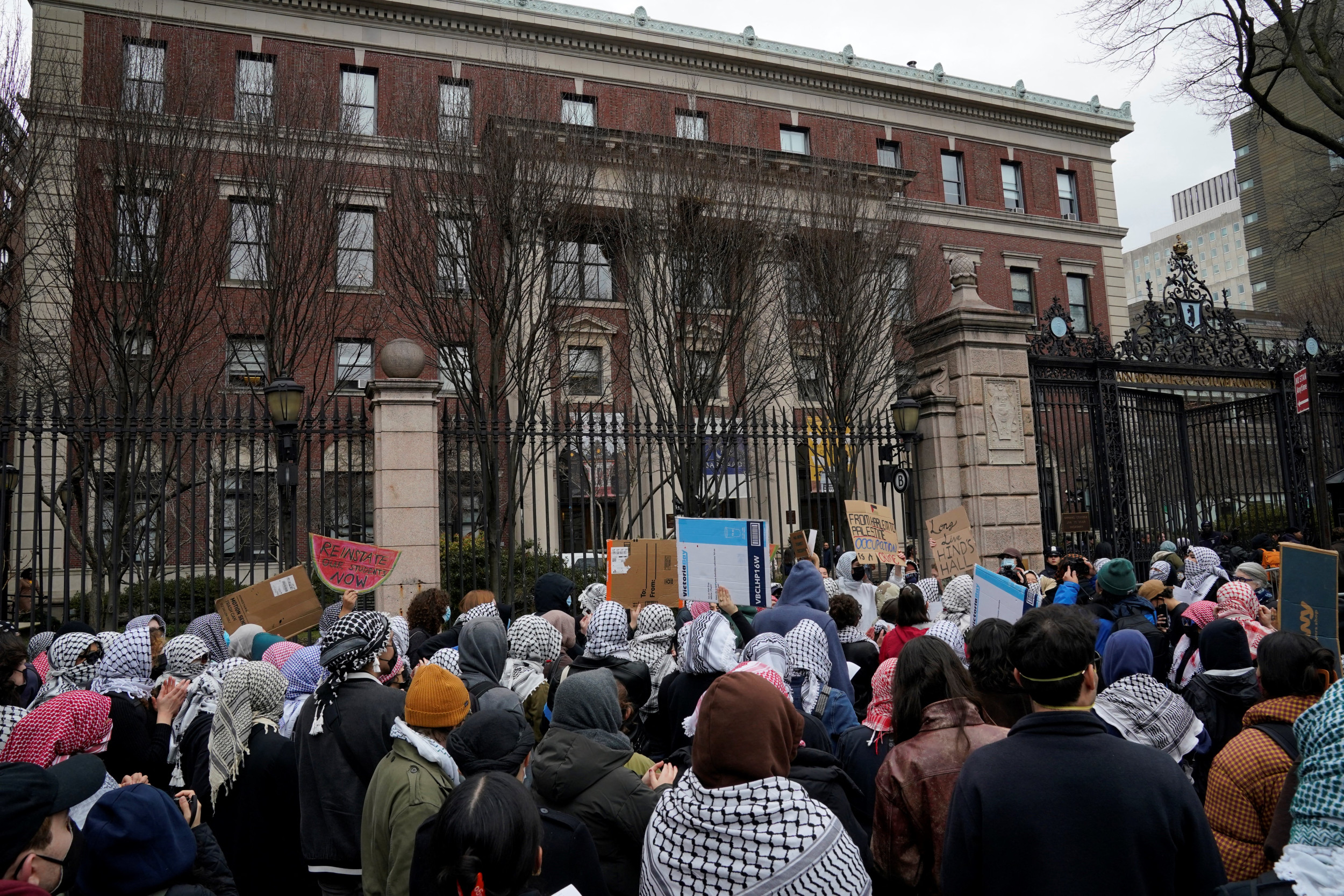 pro palestinian student protesters