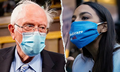 sanders aoc mask