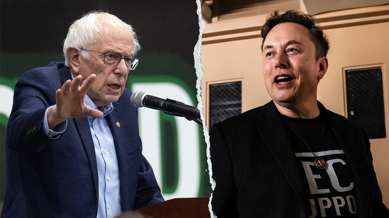 sanders musk getty