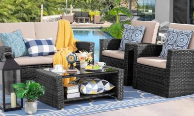 shintenchi outdoor patio furniture set amazon