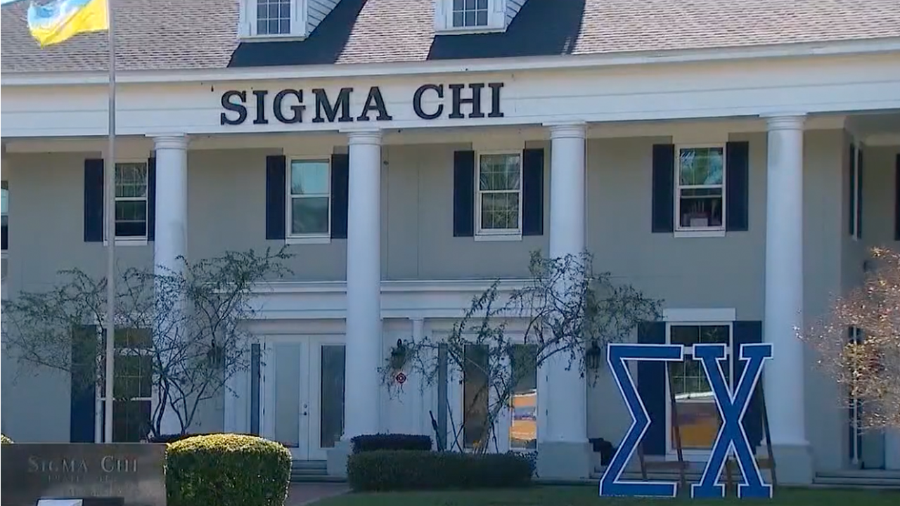 sigma chi house on campus of ucf