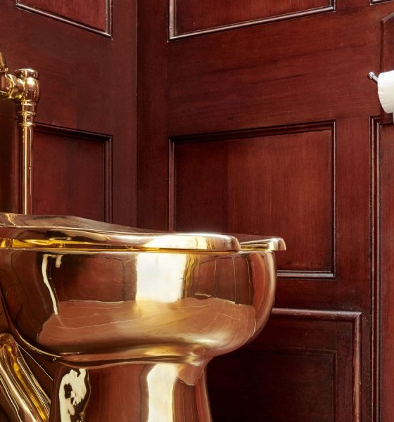 skynews blenheim palace gold toilet 6860794