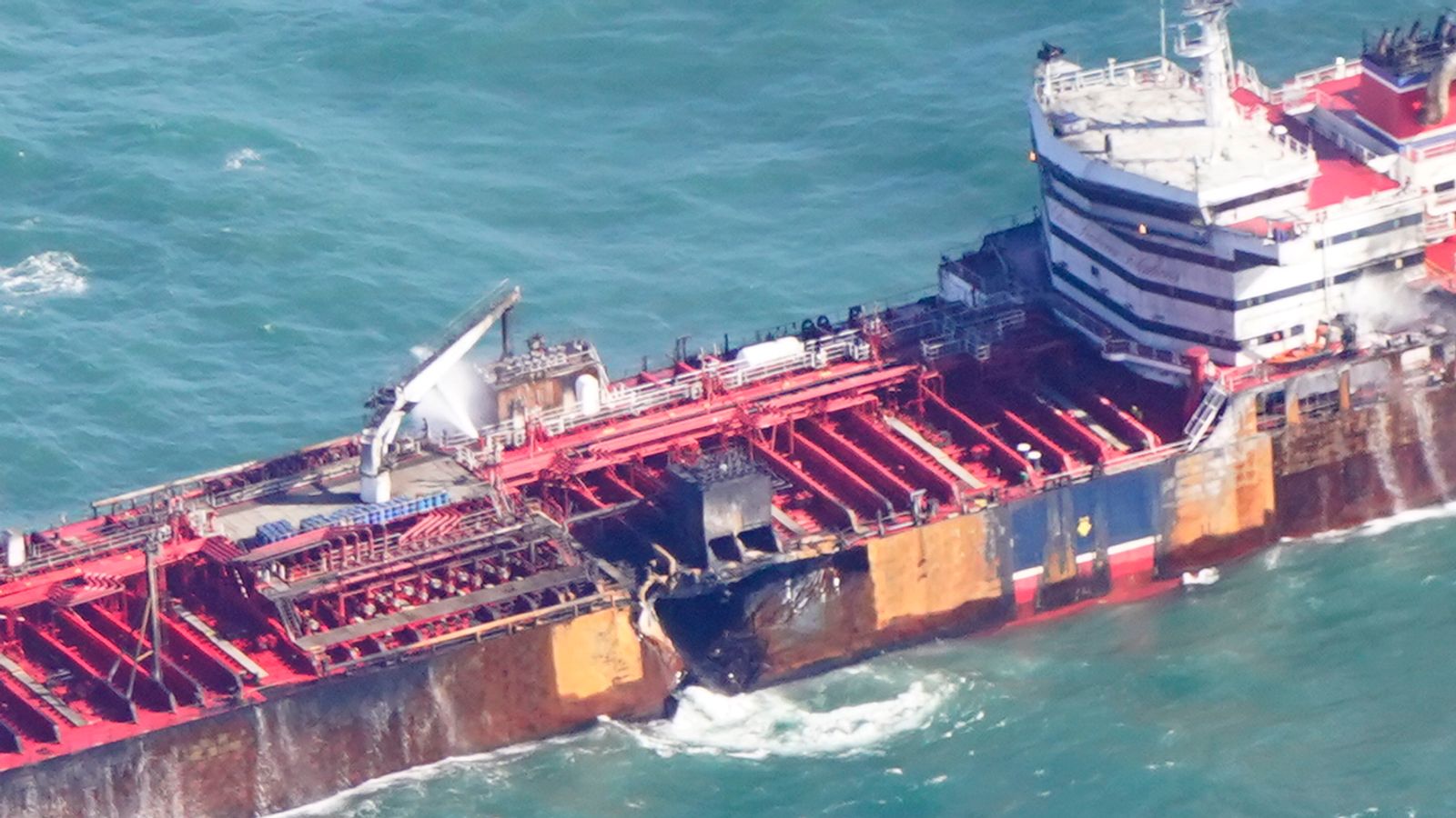 skynews crash north sea stena 6853182