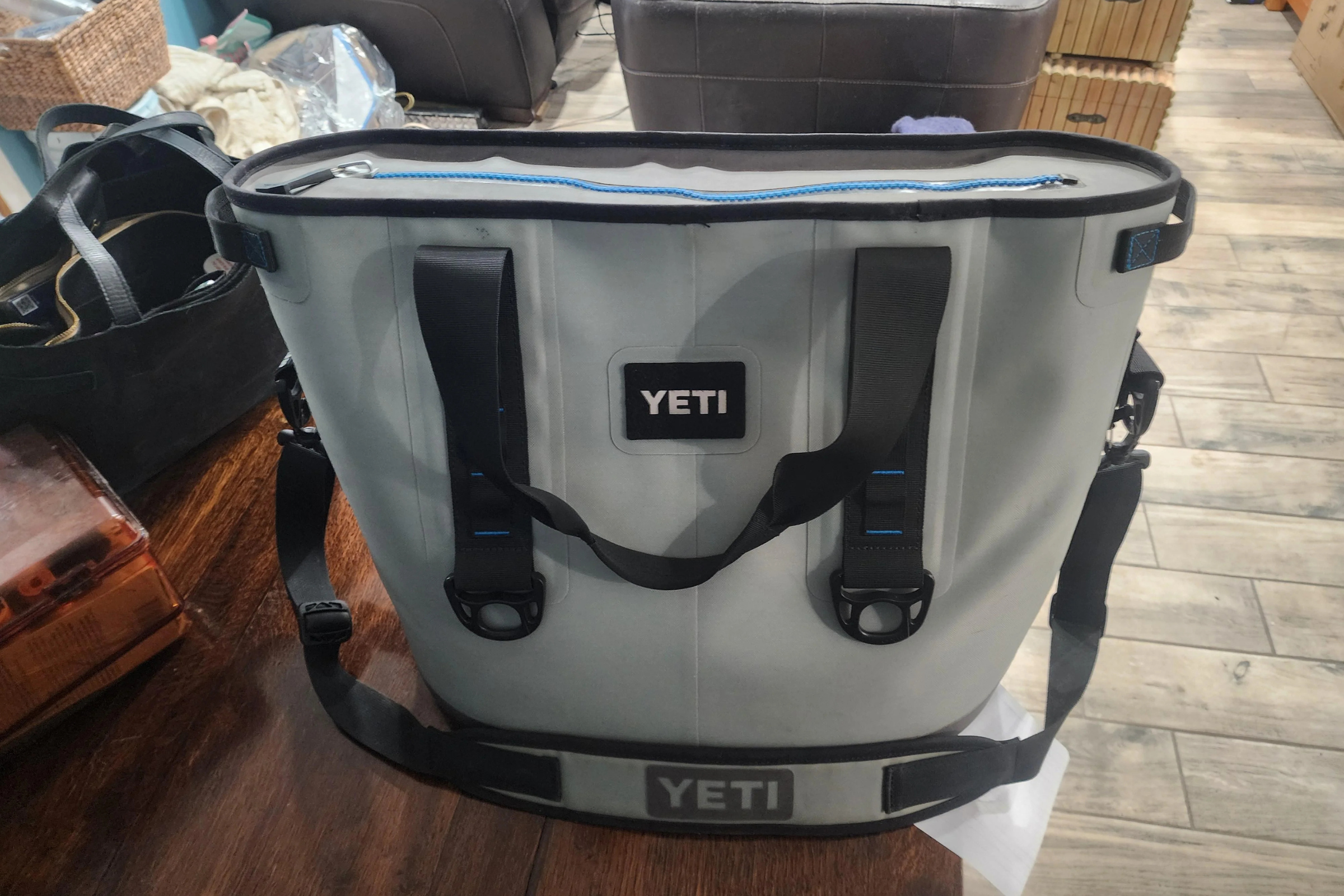 thrifted cooler bag